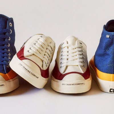 dòng giày cons jp pro trong màn hợp tác giữa converse và pop trading company