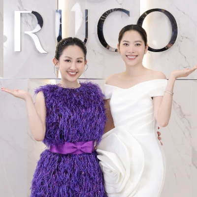 CEO Ruco Trâm Nguyễn cùng Nam Em.