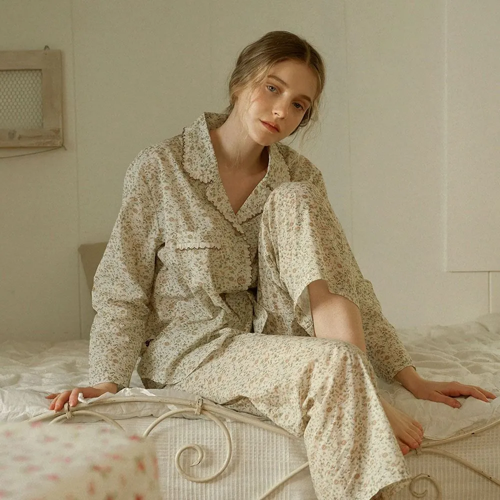 Đồ ngủ hoa vintage