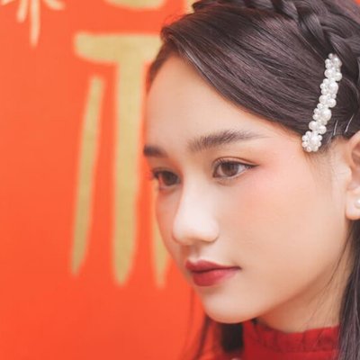 Kiểu tóc tết-Trúc Anh.