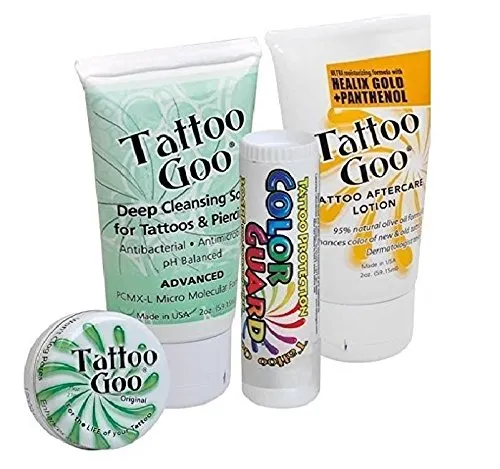 Những sản phẩm chuyên dụng để chăm sóc hình xăm