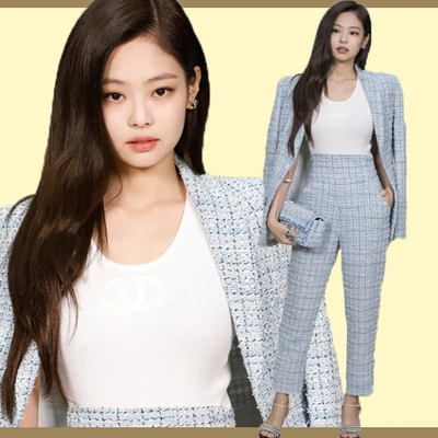 Jennie Kim (BLACK PINK) trả lời phỏng vấn ELLE Việt Nam từ hàng ghế đầu Chanel Xuân - Hè 2019