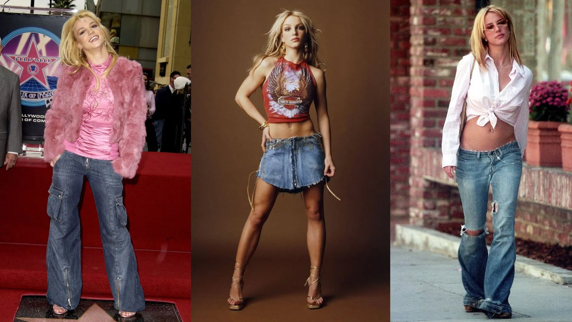 Phong cách thời trang của Britney Spears trong năm 2000