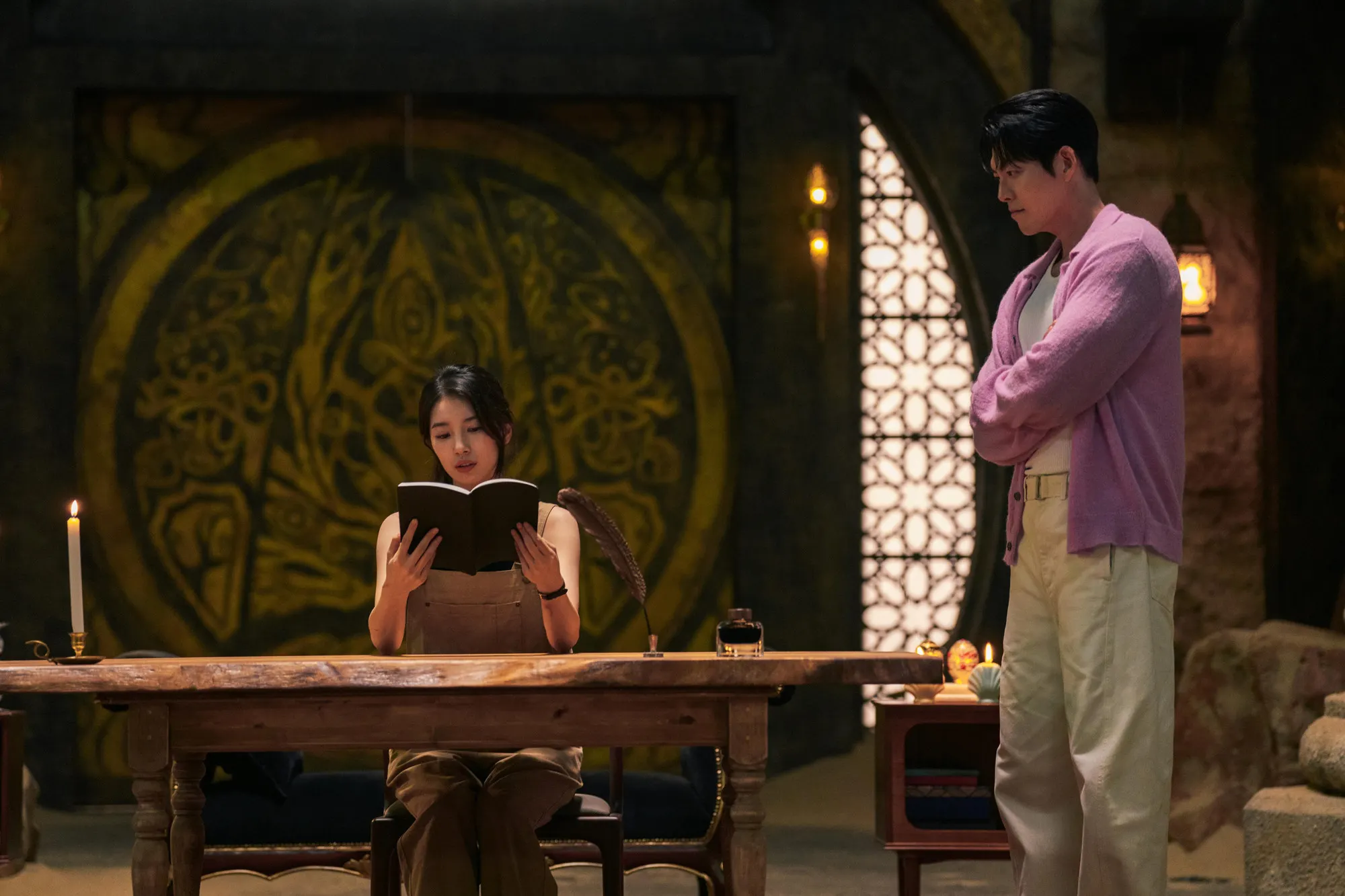 kim woo bin và bae suzy trong phim genie make a wish thần đèn ơi ước đi