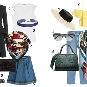 ELLE Style Calendar: Làm duyên với khăn lụa (19/09 – 25/09)