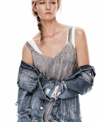 Mango ra mắt bộ sưu tập thời trang ánh kim với Karlie Kloss elle Vietnam featured