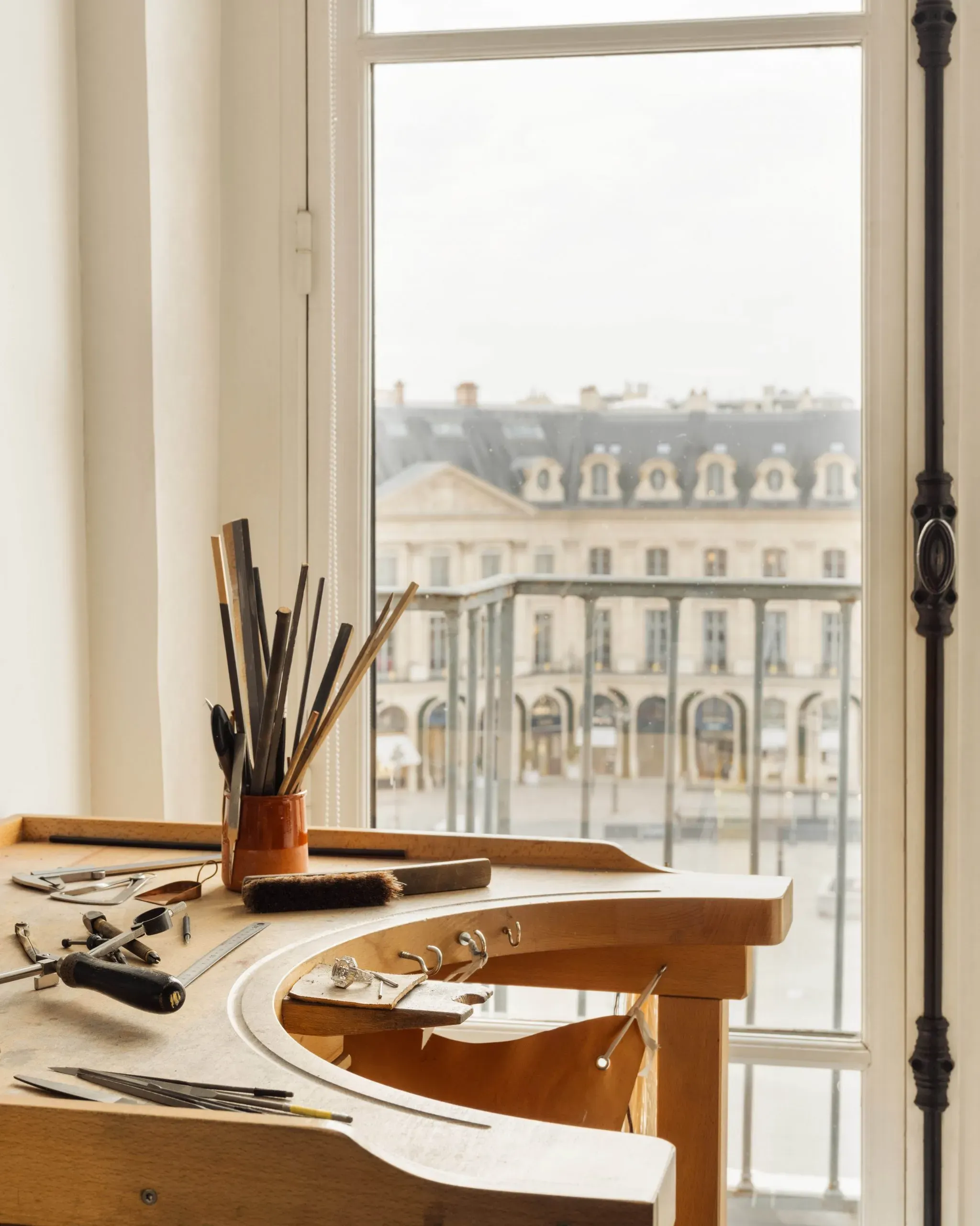 Một góc Atelier chế tác của Boucheron.