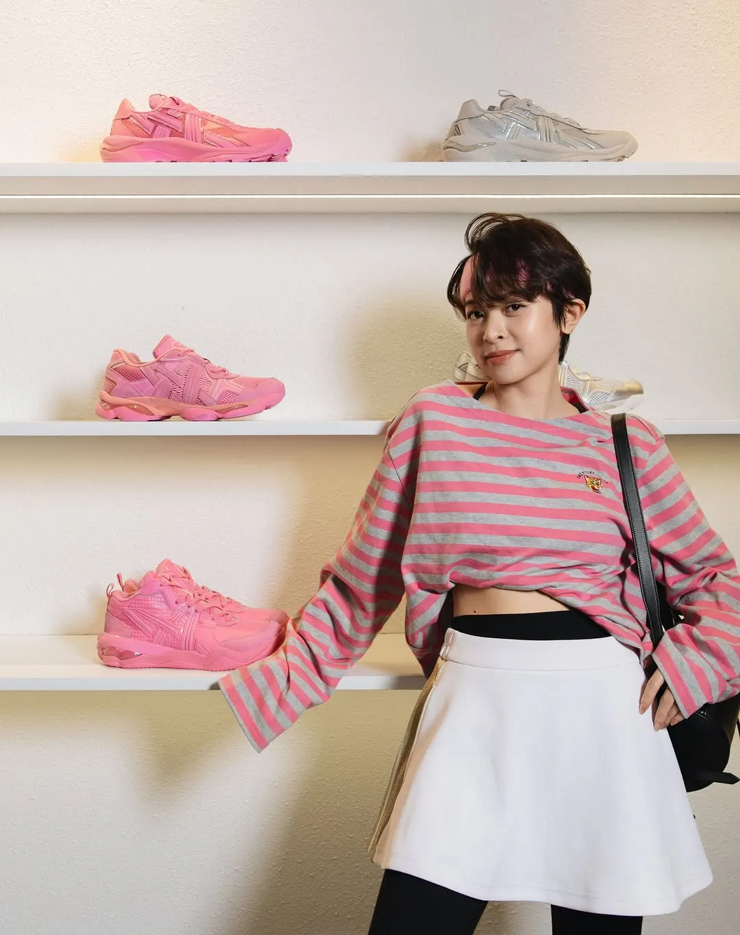 Hà my tại sự kiện onitsuka tiger