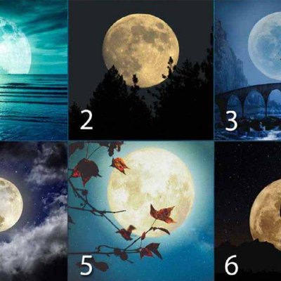 trắc nghiệm tính cách qua hình ảnh mặt trăng