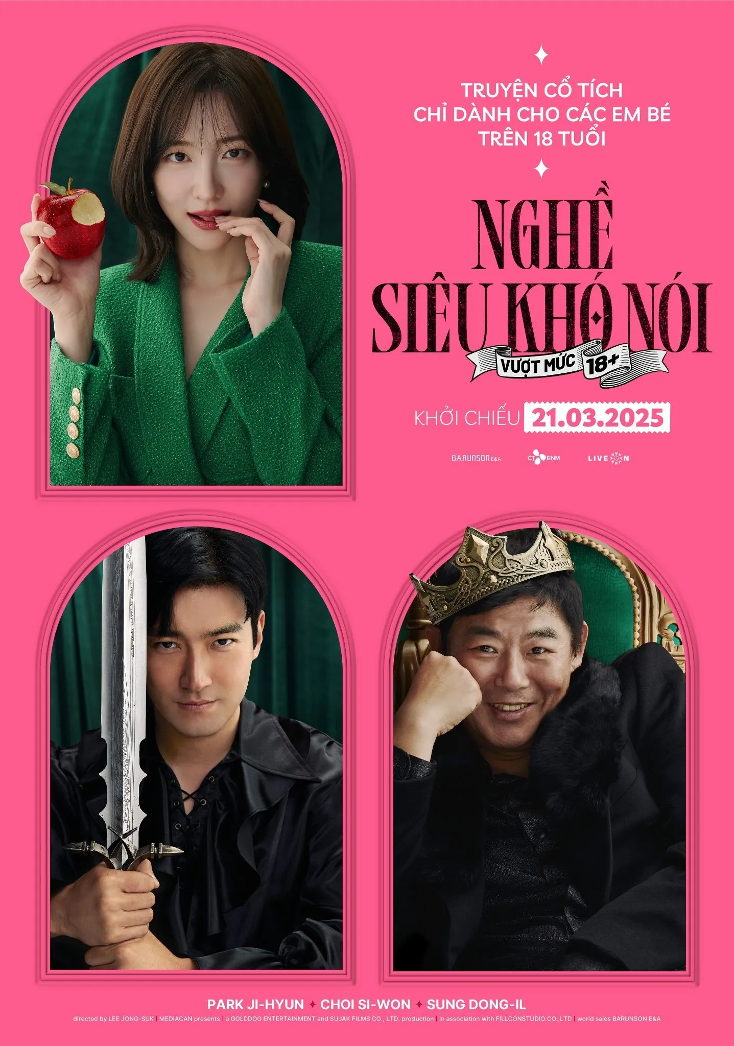 Poster phim Hàn Quốc Nghề Siêu Khó Nói