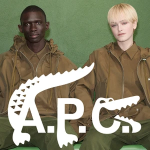 các thiết kế trong BST Lacoste x A.P.C mùa Hè 2022