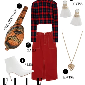 ELLE VIET NAM ELLE STYLE CALENDAR RED 1