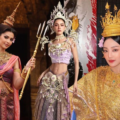 những nữ thần Songkran