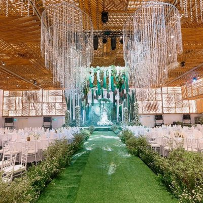 Trải nghiệm tiệc cưới trang trí xa hoa đẳng cấp tại Gem Center