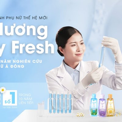Dạ Hương đưa toàn bộ xu hướng chăm sóc sức khỏe phụ khoa vào phiên bản Daily Fresh Mới