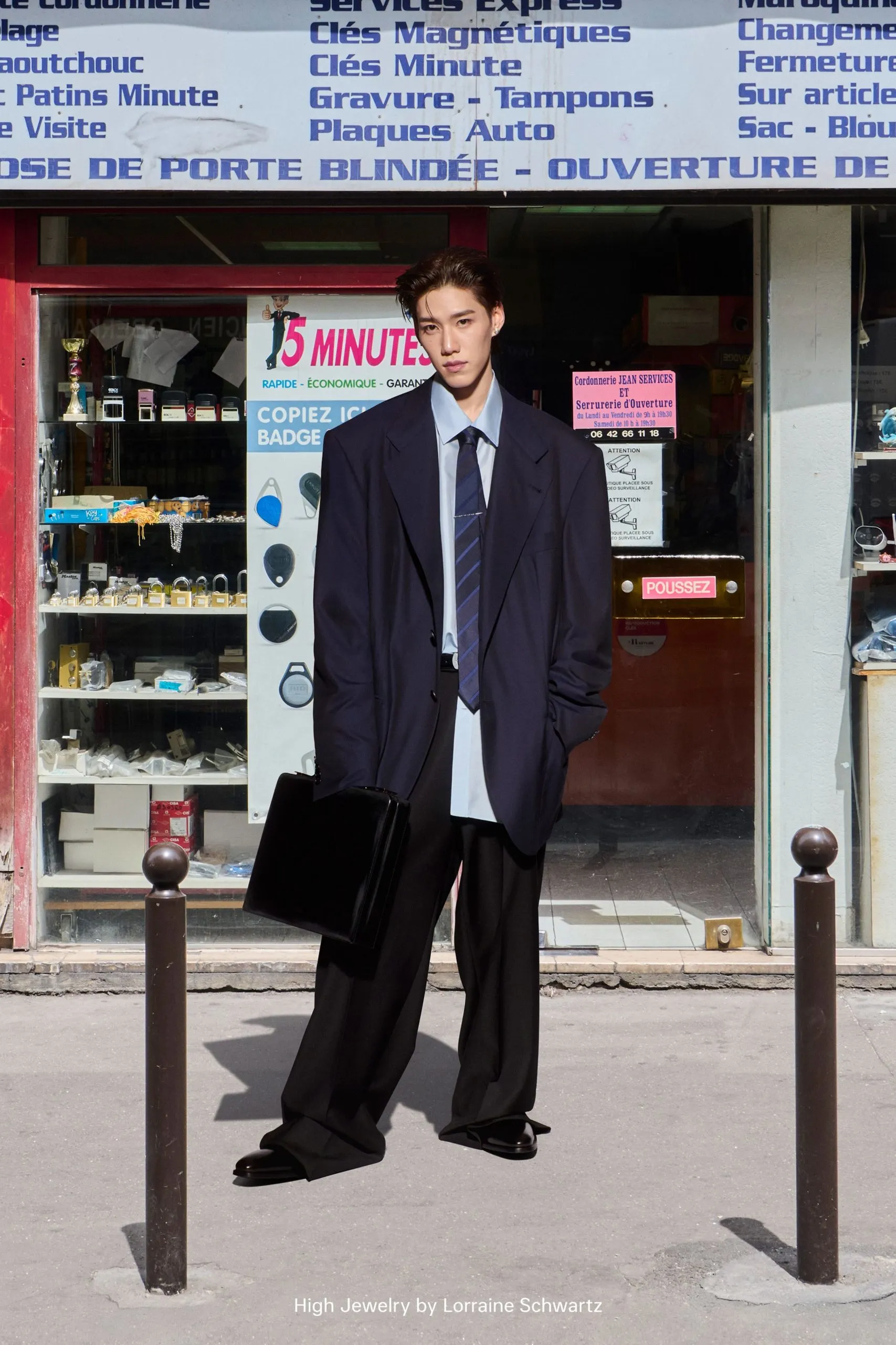 Bộ suit từ BST Balenciaga 2025