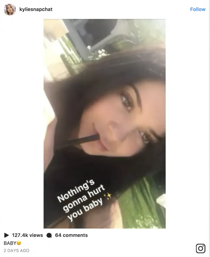 Kylie Jenner úp mở chuyện có thai và giới tính em bé - ELLE Việt Nam