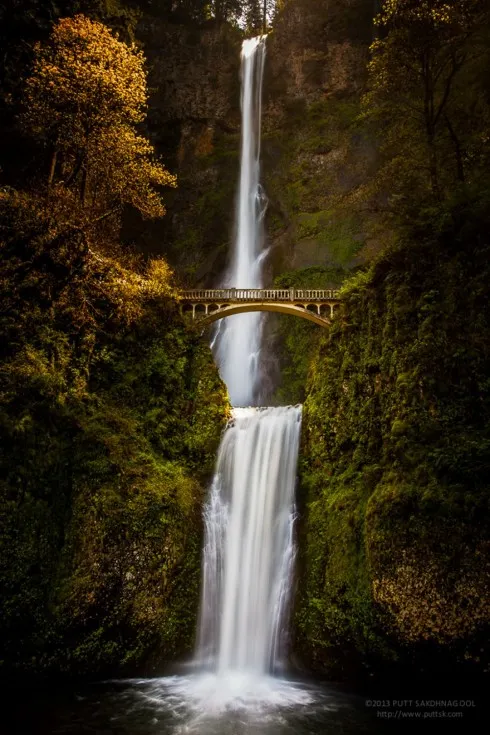 Cầu Beson gần thác Multnomah ở Mỹ