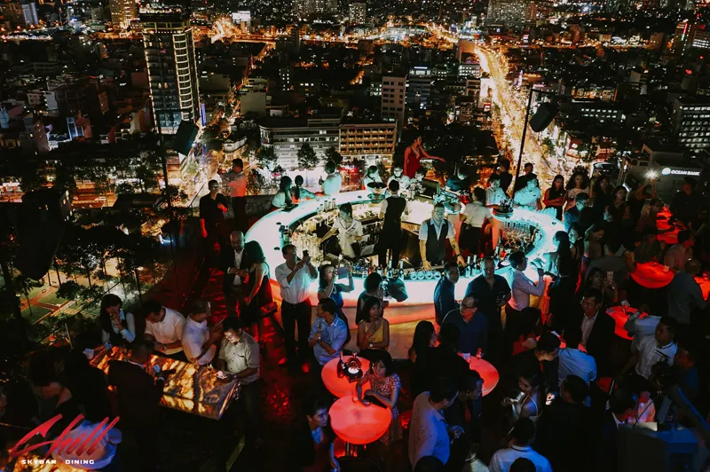Chill Skybar - Valentine Party - elle vietnam 2