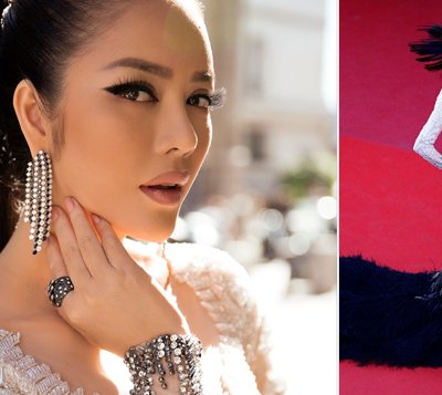 Lý Nhã Kỳ đẹp tựa Nữ hoàng Cleopatra trên thảm đỏ Cannes 2017