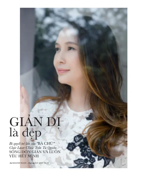 Bà chủ Clair Laser: Chị Trần Tú Quyên