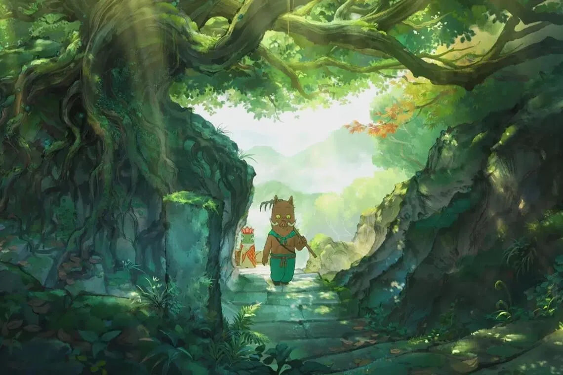 Tiểu Yêu Quái Núi Lãng Lãng mang đến khung cảnh hoài niệm về Tây Du Ký