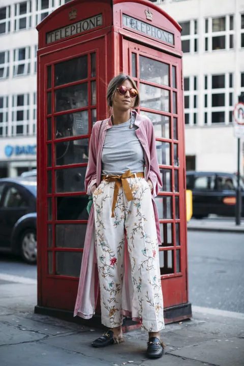 Muôn vẻ street style tại Tuần lễ thời trang London Thu-Đông 2017 - ELLE VN