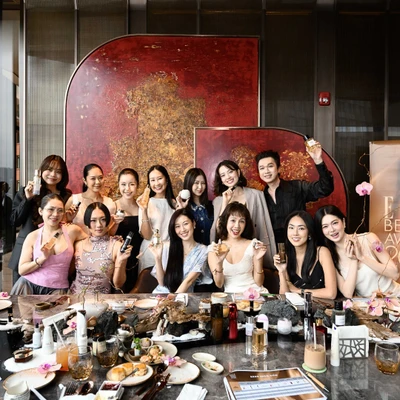 các influencers tại buổi chấm điểm elle beauty awards 2026