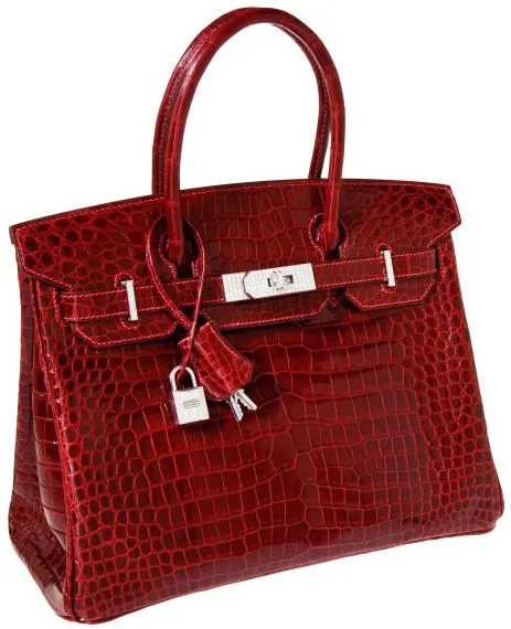 Túi xách da cá sấu của Hermès