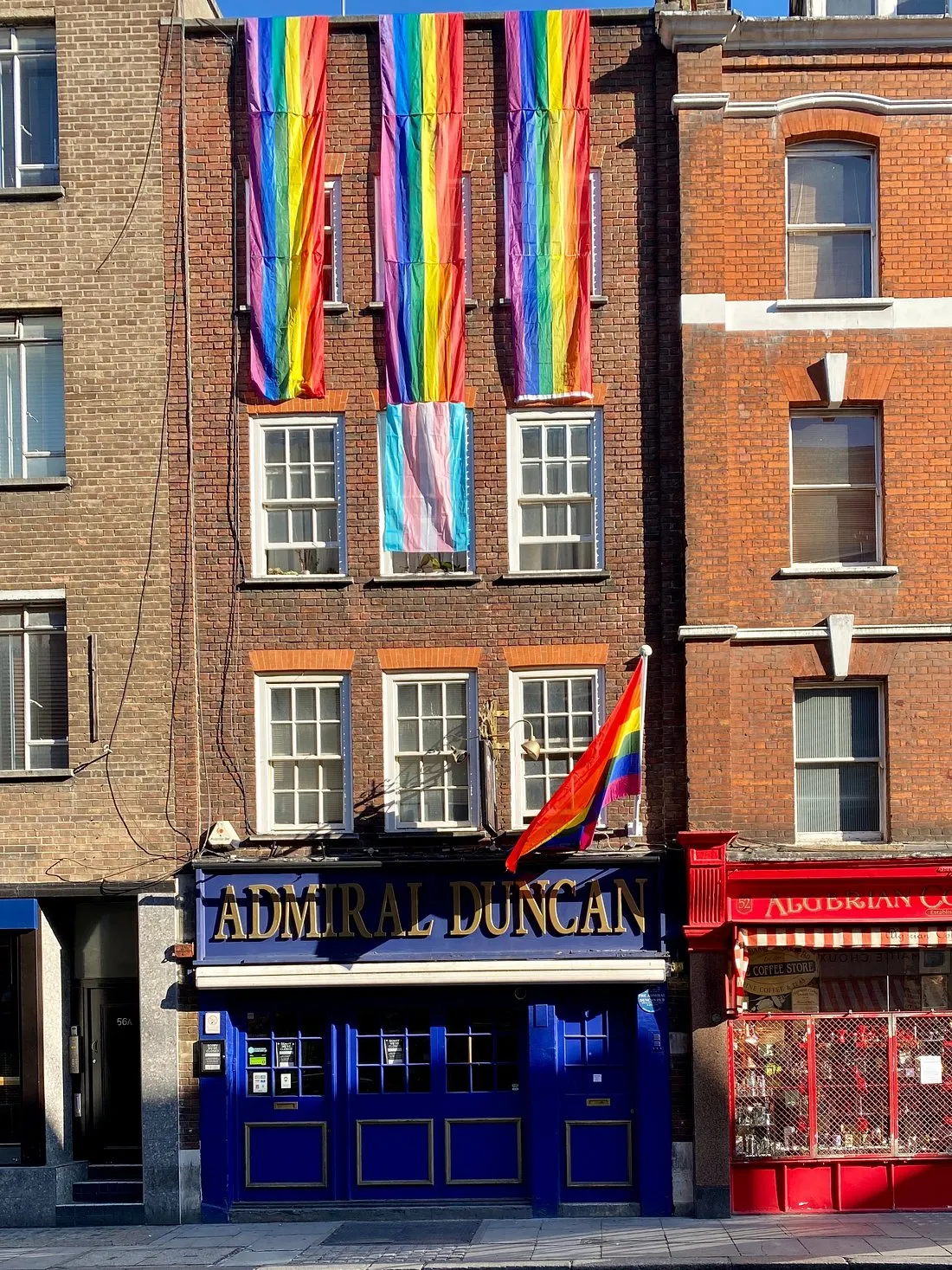 The Admiral Duncan Pub Soho London LGBTIQ+