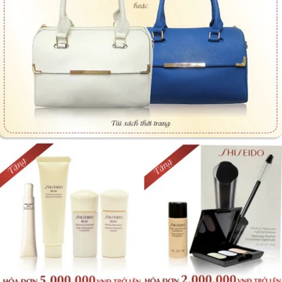 Shiseido tặng quà nhân dịp 20/11.