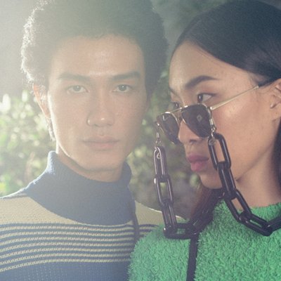 bộ ảnh thời trang xanh gucci off the grid