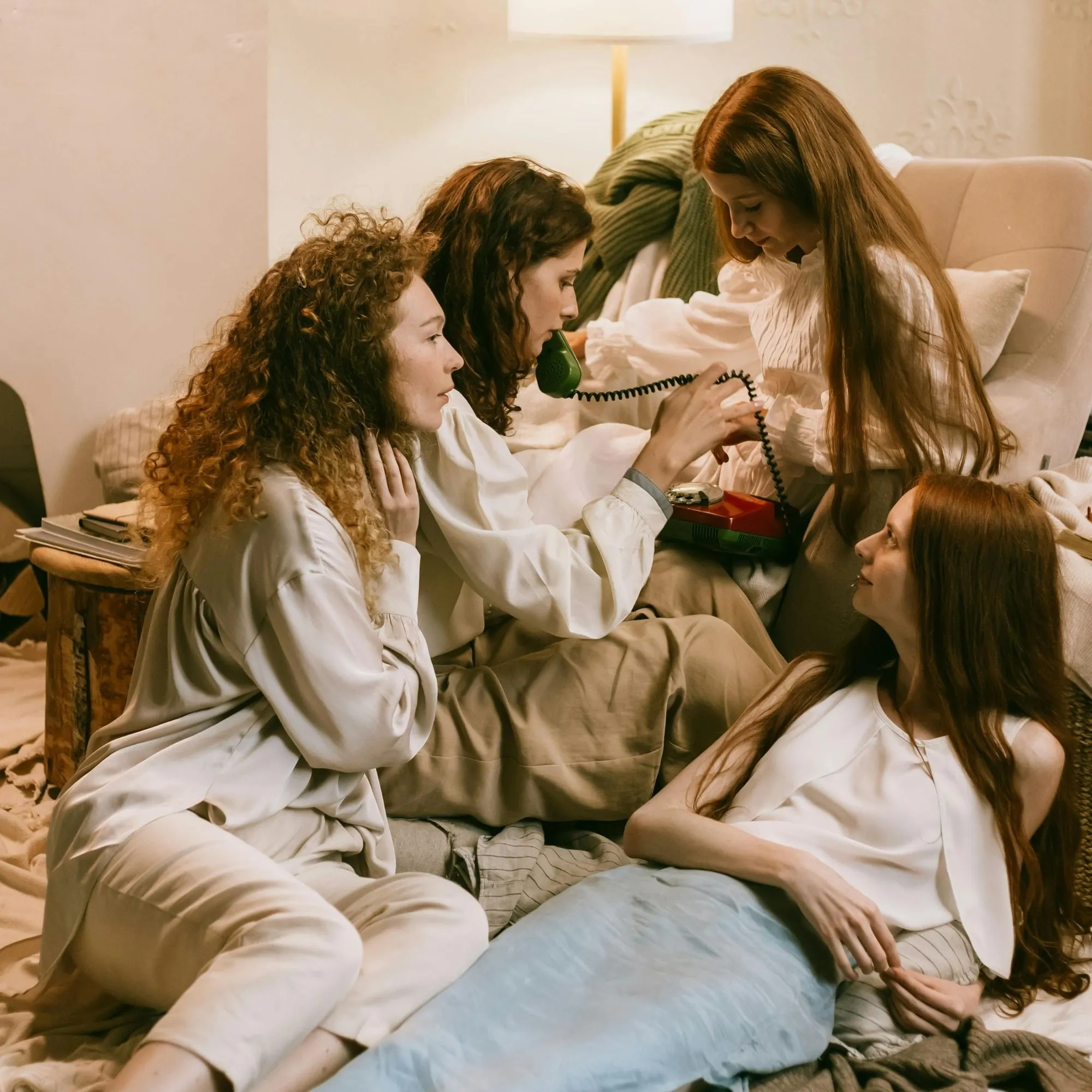 cô gái ở cùng nhau soulmate