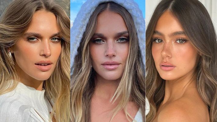 Xu hướng Latte Makeup nổi bật mùa Hè 2023.