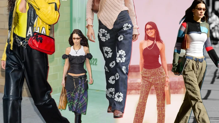 item thời trang vintage của IT Girl Bella Hadid