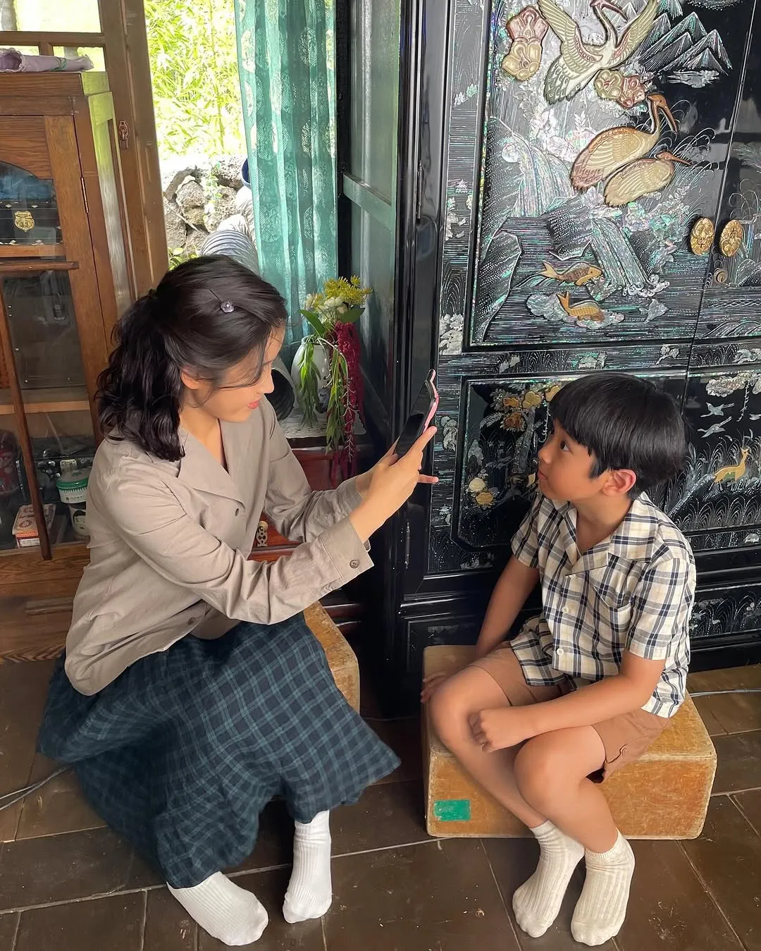 kẹp tóc của iu tron gphim Khi cuộc đời cho bạn quả quýt