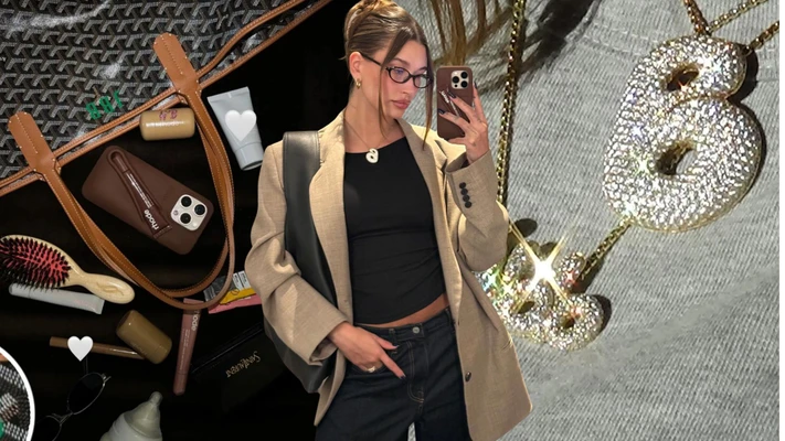 Hailey bieber phụ kiện thời trang