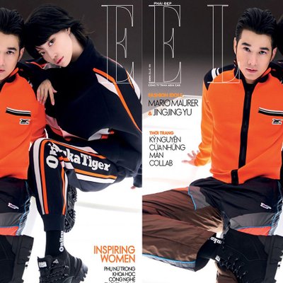 bìa elle tháng 10/2021