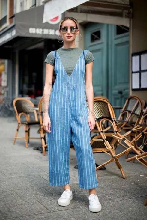 ELLE Style Calendar: Cá tính với quần yếm jeans 32132