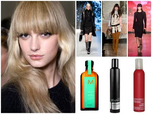 1. Dầu dưỡng tóc MOROCCANOIL  2. Kem bọt tạo và giữ sóng DAVINES  3. Xịt sương giữ nếp nhẹ TIGI