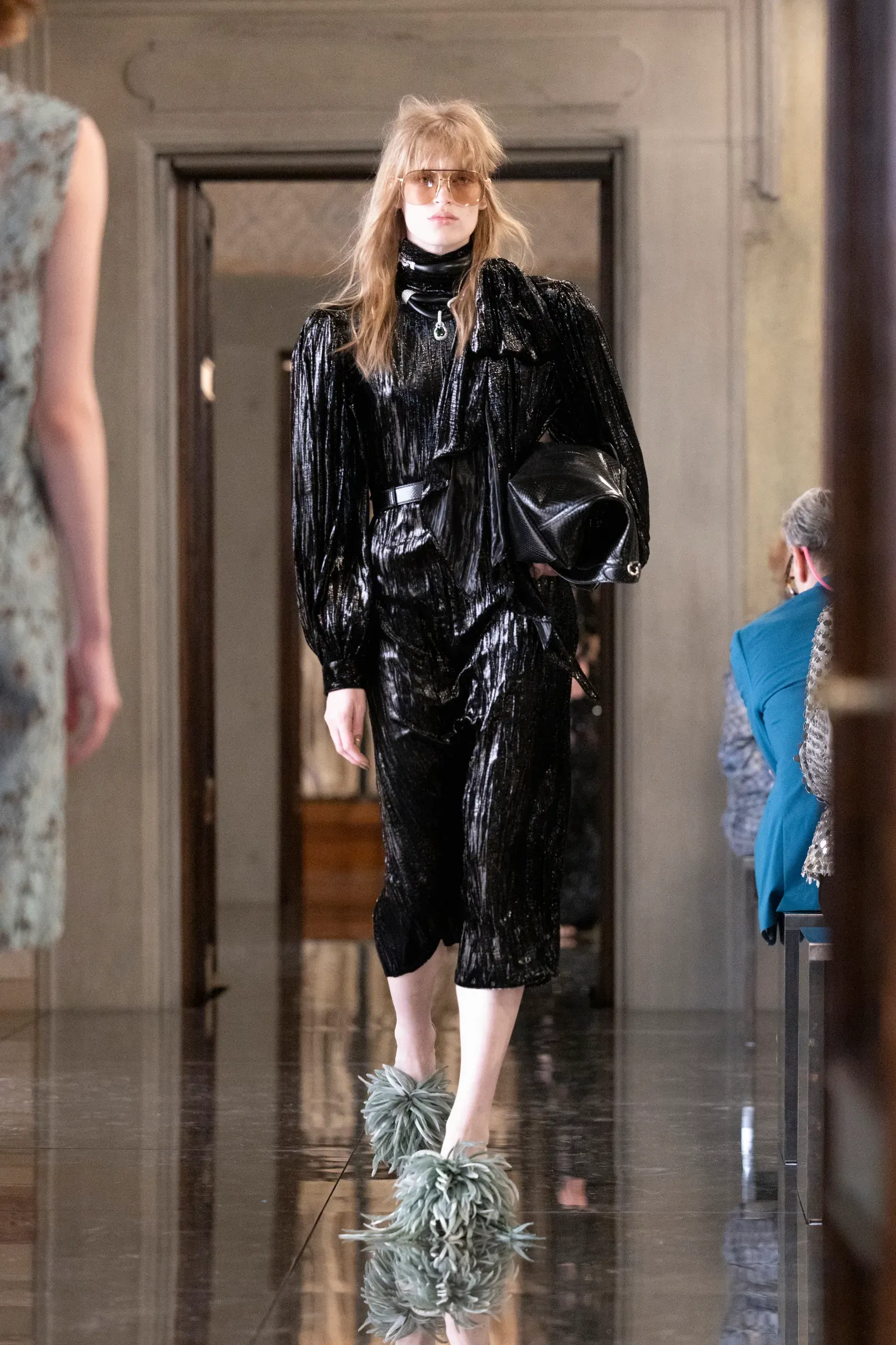 thiết kế áo da BST Gucci Cruise 2026