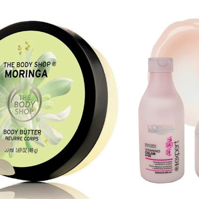 ELLE Club dưỡng thể dầu gội dầu hấp L'Oreal The Body Shop