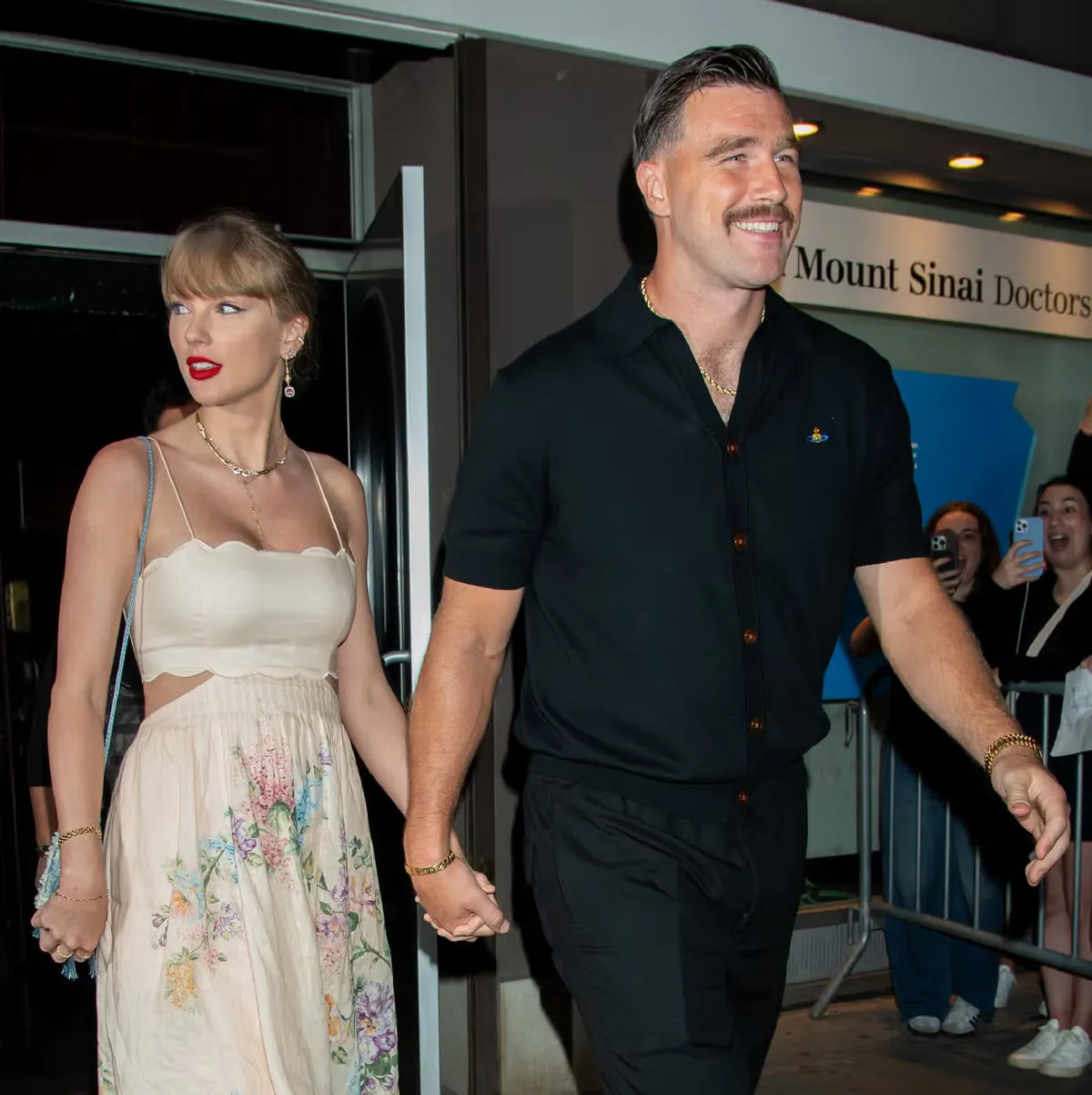 cặp đôi travis kelce và taylor swift