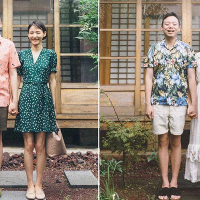 Gợi ý cách phối đồ đôi và chụp ảnh tại gia trong mùa Hè