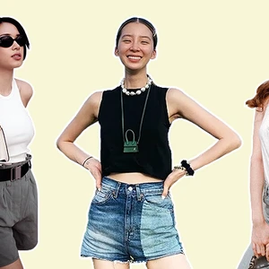 cách phối đồ mùa hè với áo tank top