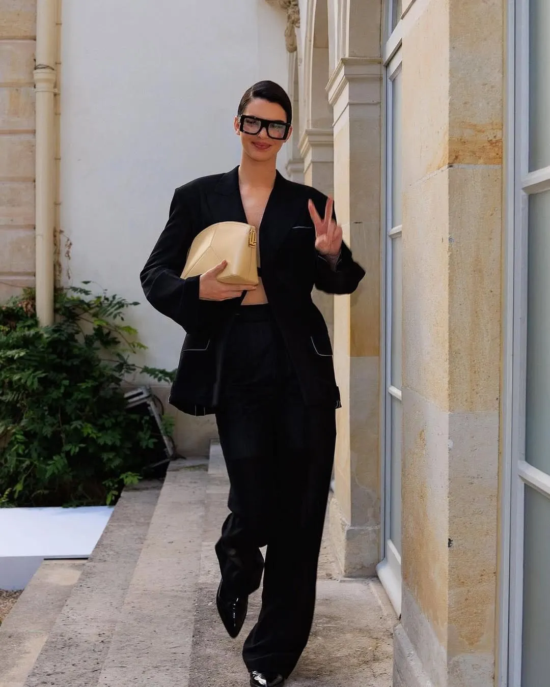 kendalljenner blazer oversized sang trọng 