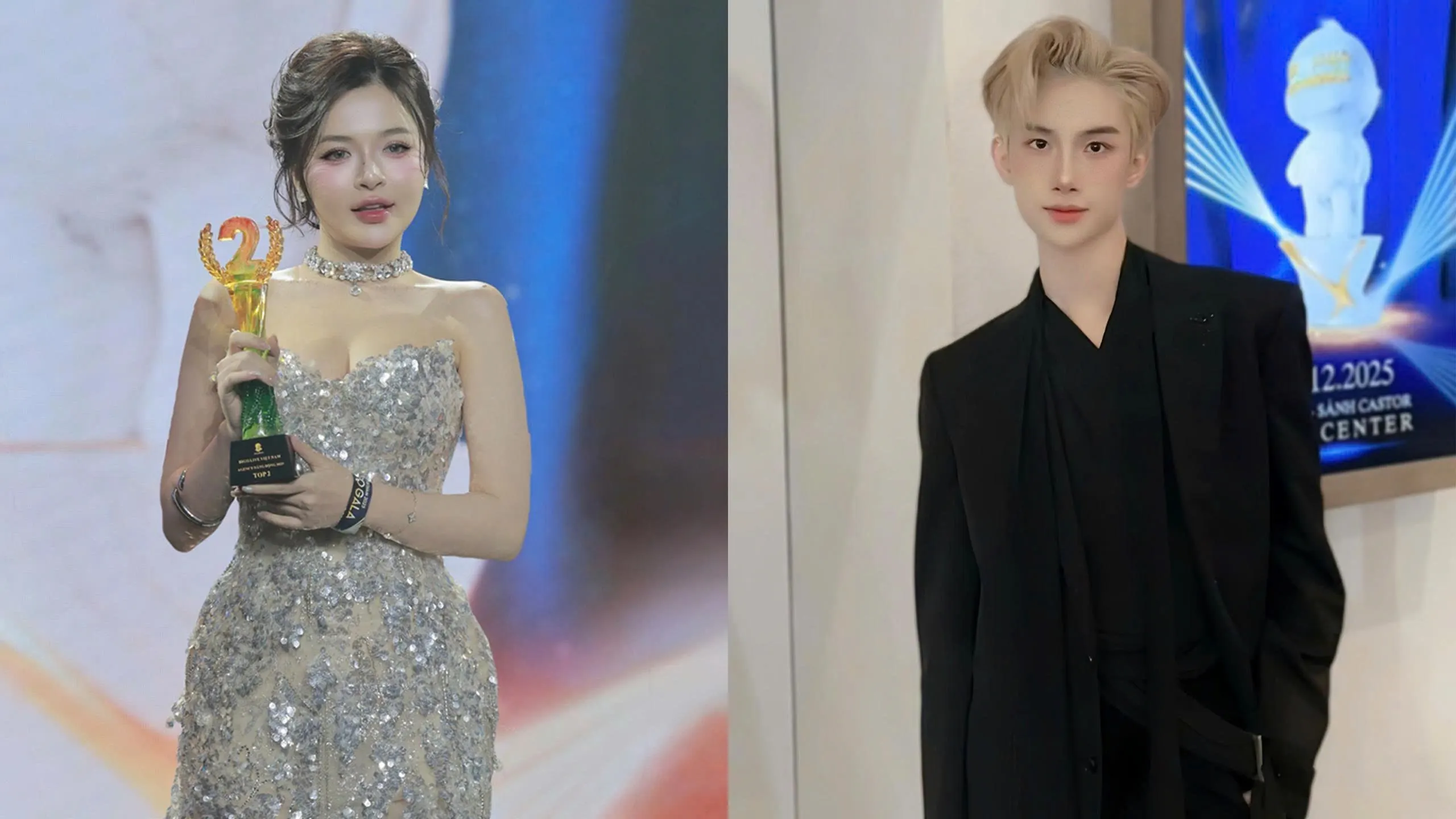 Yên Chi & Biro - Dress Queen & Dress King tại BIGO Gala Việt Nam 2025.