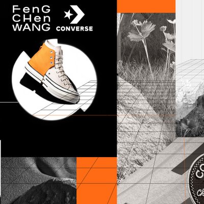 bst converse feng chen wang 2-in-1 phối 2 màu có mặt ở Việt Nam
