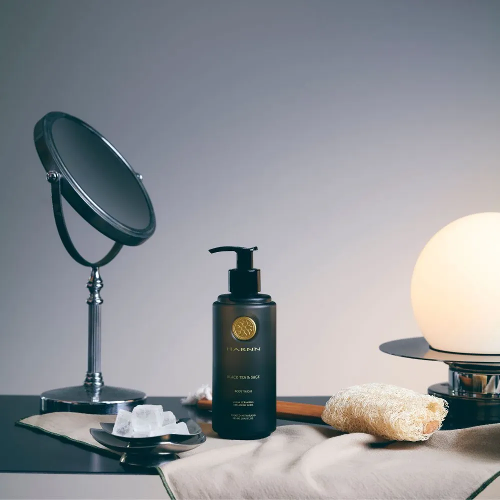 HARNN Black Tea & Sage Body Wash