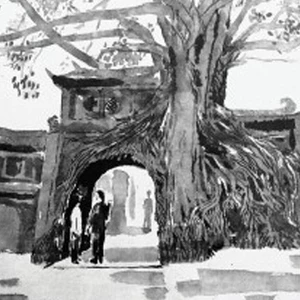 Triển lãm tranh giấy dó về Hà Nội.jpg